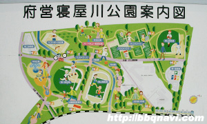寝屋川公園 公園マップ
